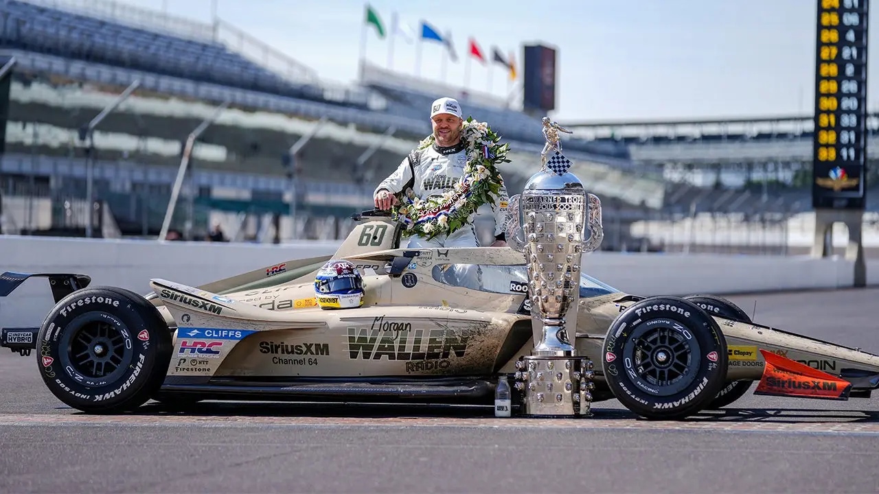 Felix Rosenqvist Indy500 2026 winner
